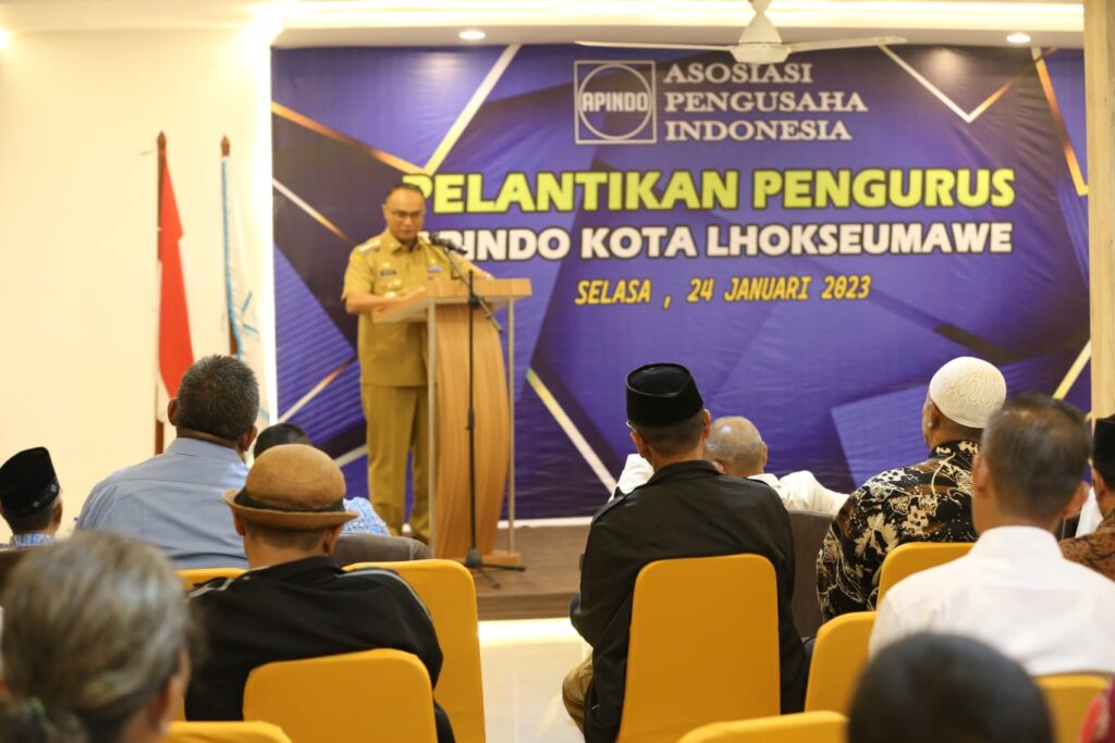 Pj Walikota Lhokseumawe; APINDO Harus Kompak