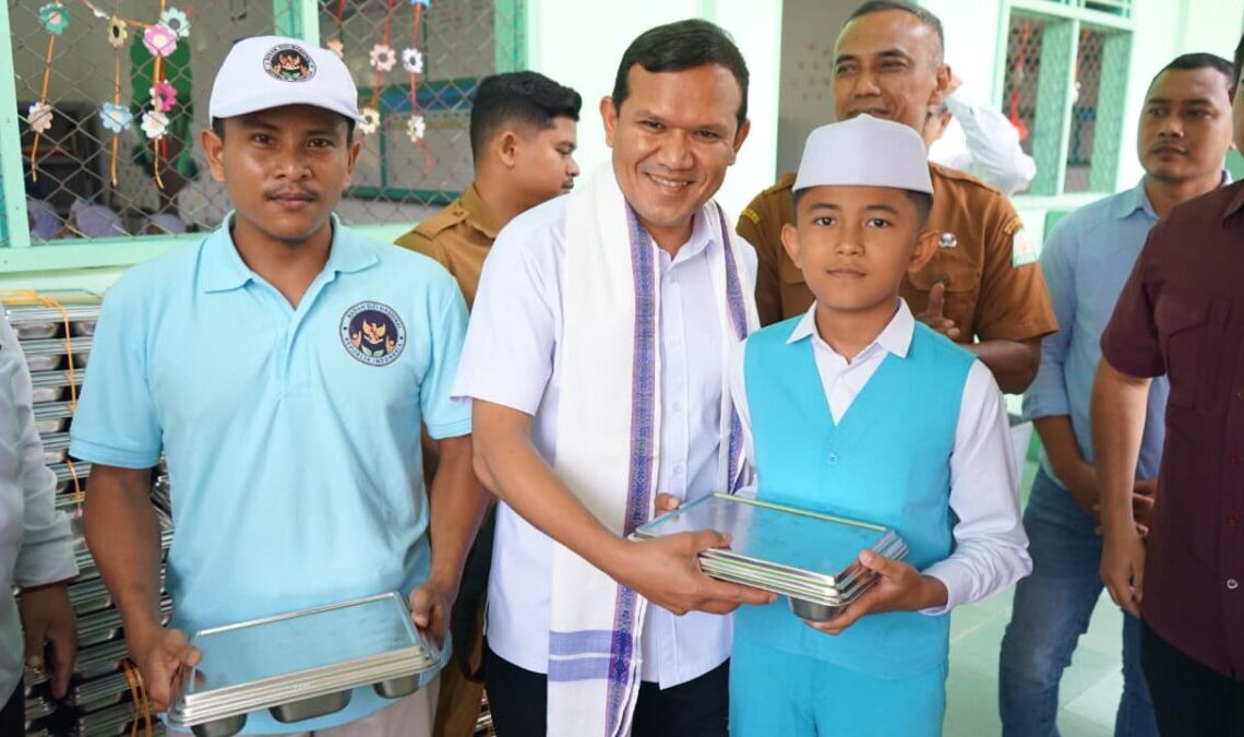 Wakil Gubernur Tinjau Program Makanan Bergizi Gratis di Aceh Utara