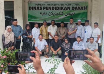 KUNJUNGAN KERJA DPR ACEH KE DINAS PENDIDIKAN DAYAH ACEH UTARA