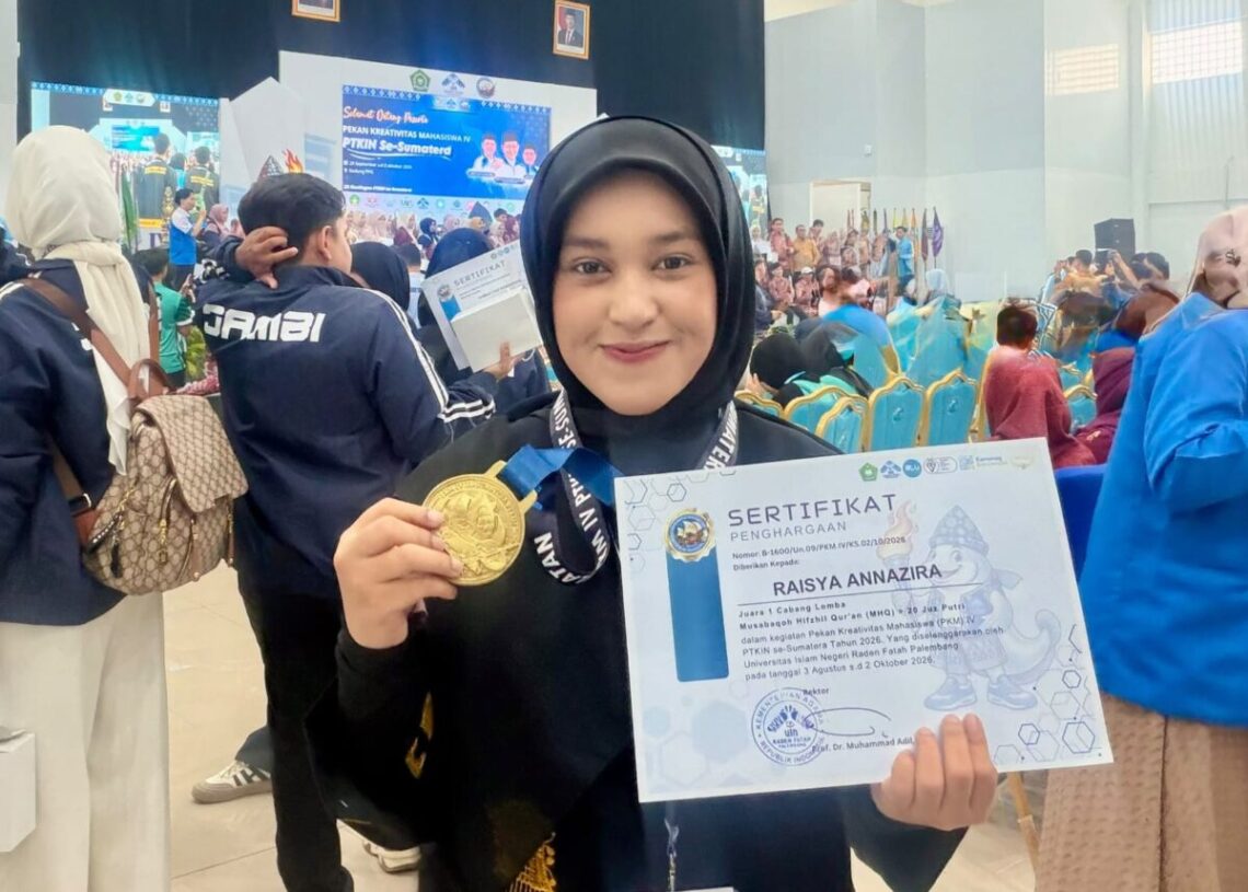 Ukir Prestasi Lanjutan, Putri Aceh Utara Raih Juara 1 MHQ 20 Juz se-Sumatera