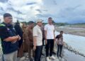 Wabup Aceh Utara Tarmizi Apresiasi Langkah Dek Fadh Tinjau Langsung Tanggul Krueng Sawang