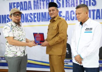 Terima Penghargaan JMSI, Pemkab Aceh Utara Ajak Insan Pers Jadi Mitra Kritis dan Edukatif