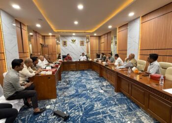 Bupati Aceh Utara Ayah Wa Kembali Serahkan Data Susulan Stimulan Rumah dan Bansos ke Satgas PRR