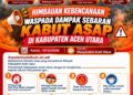 Pemkab Aceh Utara Keluarkan Imbauan, Masyarakat Diharapkan Waspada Sebaran Dampak Kabut Asap