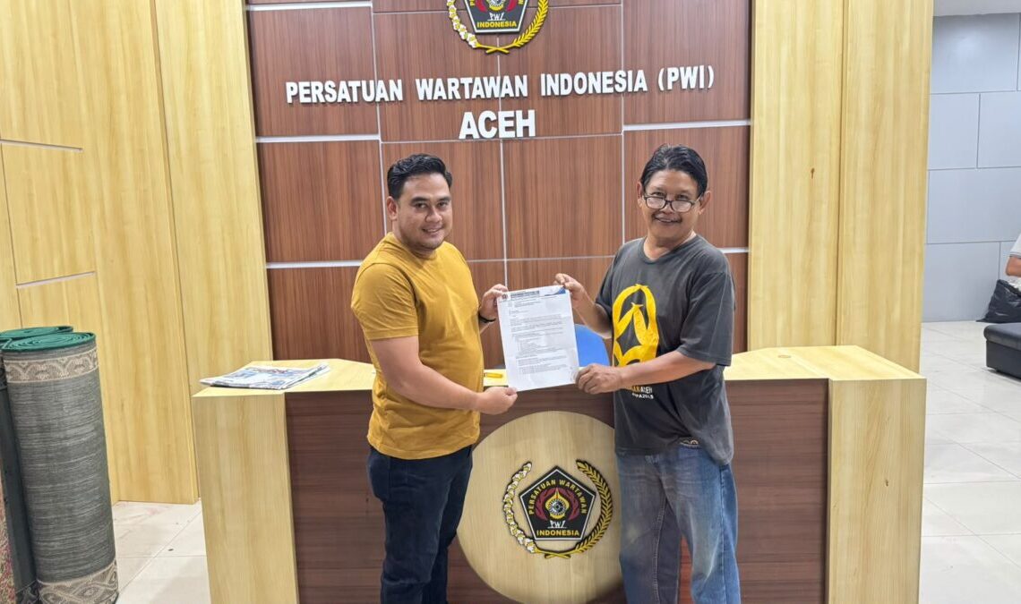 Berkas Sayuti Achmad Lolos Verifikasi, Selangkah Menuju Kursi Ketua PWI Aceh 2026–2031