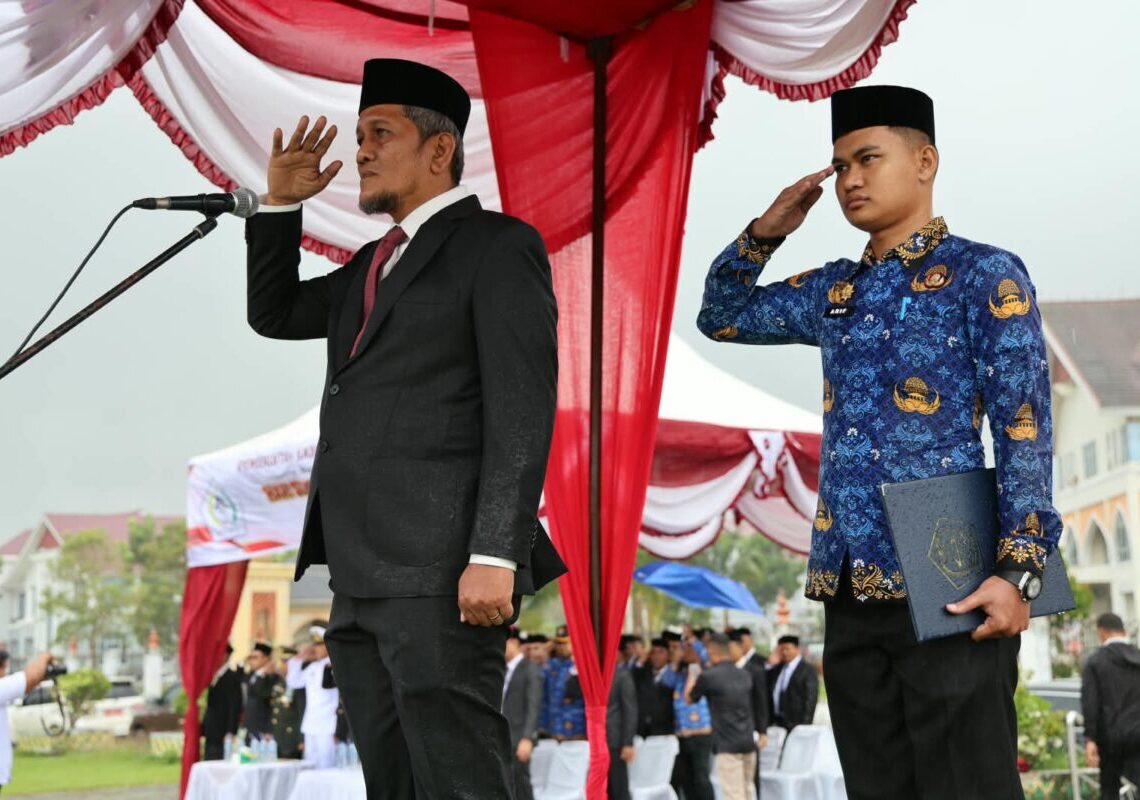 Pemkab Aceh Utara Gelar Upacara Sumpah Pemuda Ke-98, Sejumlah Pemuda Inspiratif Terima Penghargaan